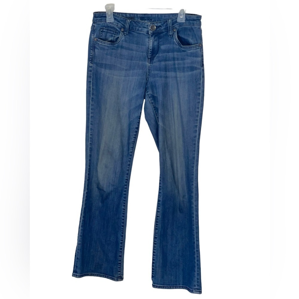 Kut from Kloth Farrah baby bootcut jeans. Size 8 GUC - Picture 3 of 9
